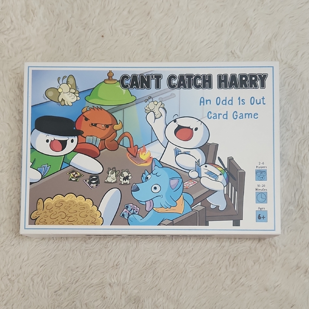 Can't Catch Harry An Odd 1s Out Card Game